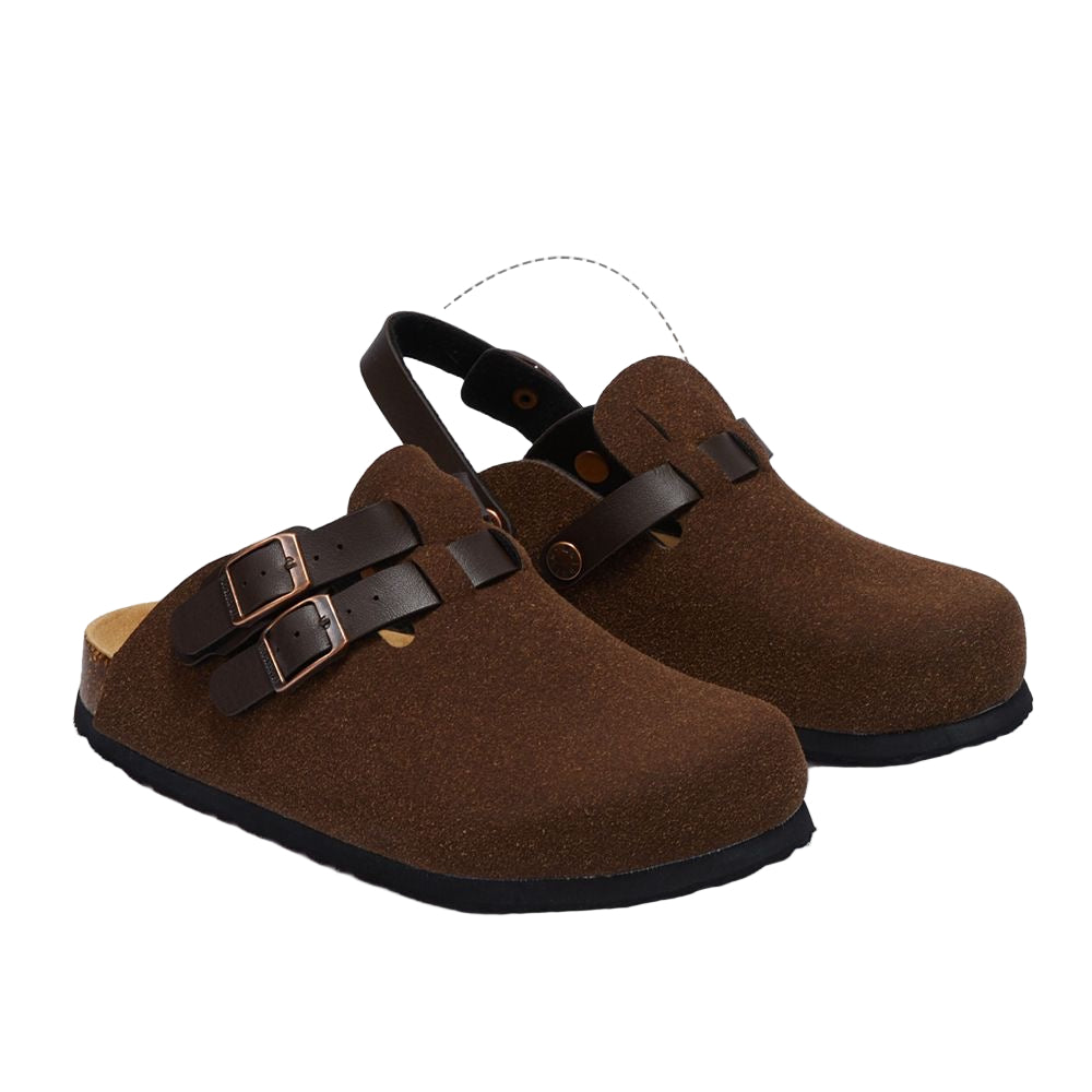 Glide Comfort Suede Clogs