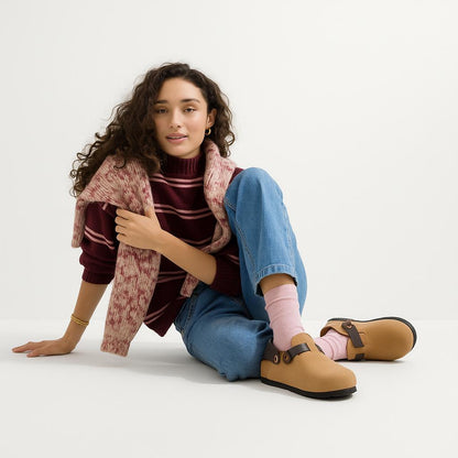 Glide Comfort Suede Clogs