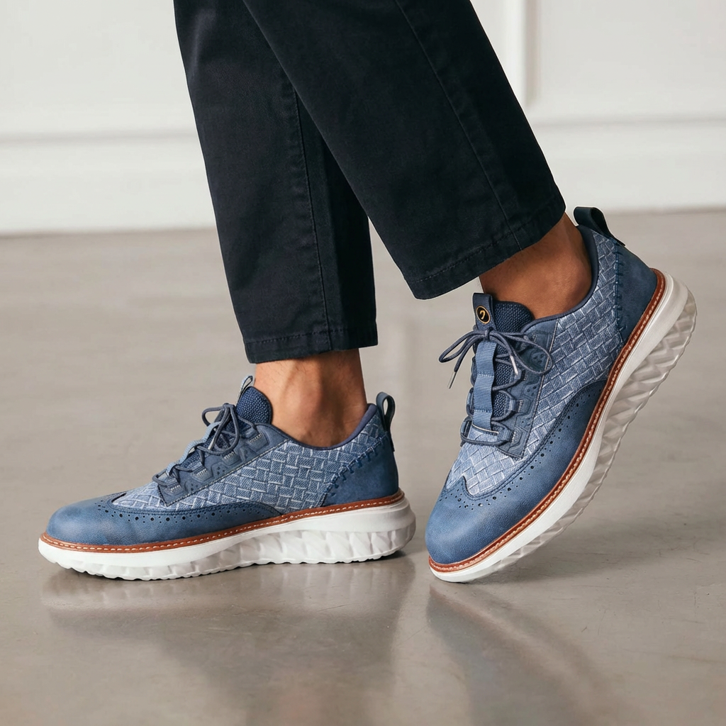 Glide Balance - Leather Sneakers